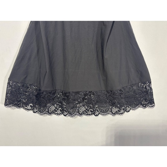 Lace Trim Victoria's Secret Slip Dress Women 34B Black - Picture 3 of 9